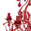 Lustre Ishela Luxo Vermelho