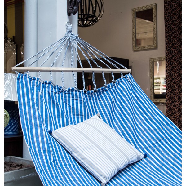 Rede de Algodão Ish Azul