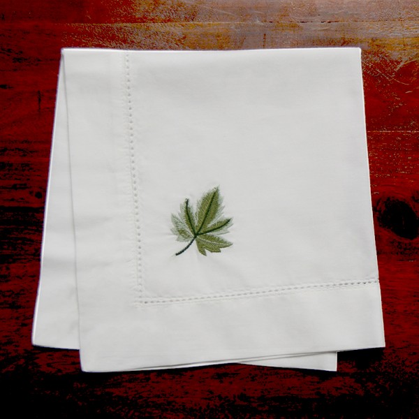 Guardanapo de Algodão Folha