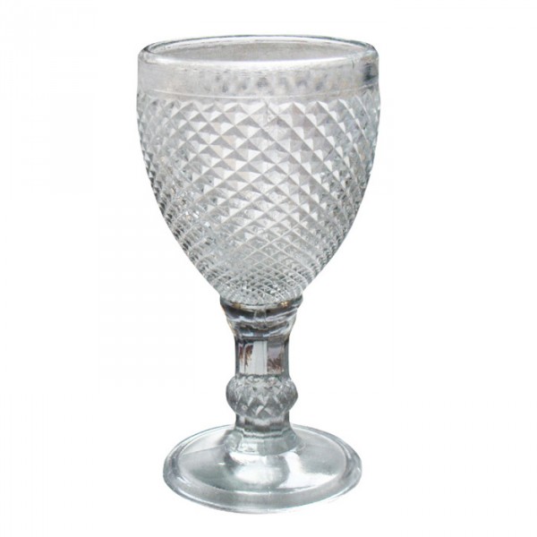 Taça de Vidro Pillar Clear 4 pçs