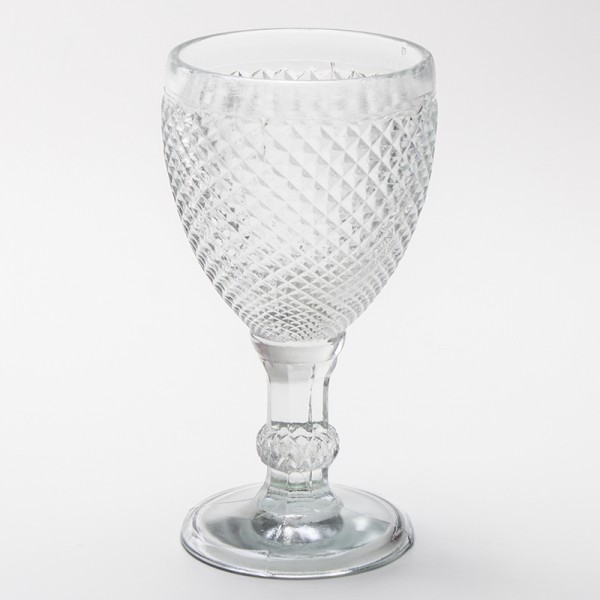 Taça de Vidro Pillar Clear 4 pçs